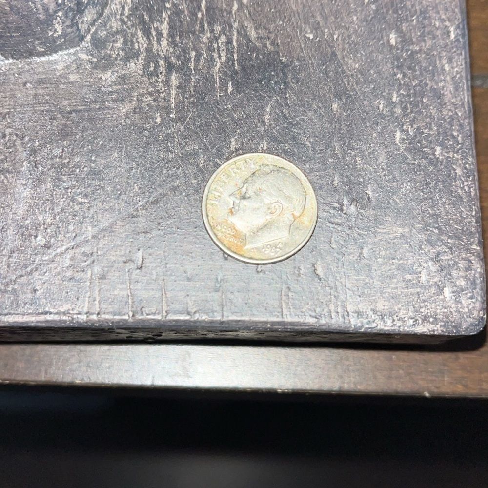 Vintage 1987 P Dime Multiple Plan-chard Errors